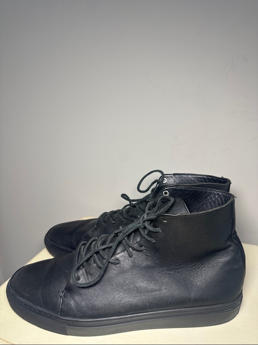 Thursday Boots Black Leather everyday boot